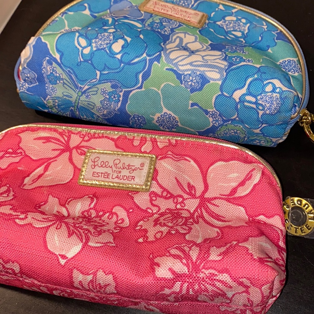 Estée Lauder vintage make up bags